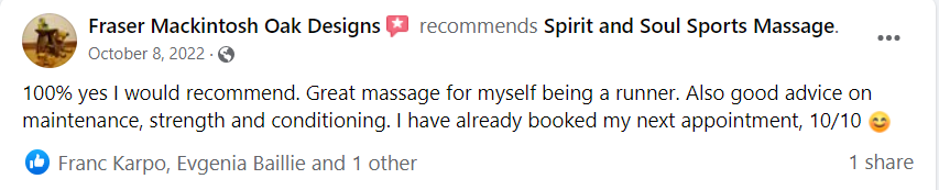 Baillie Sports Massage Review